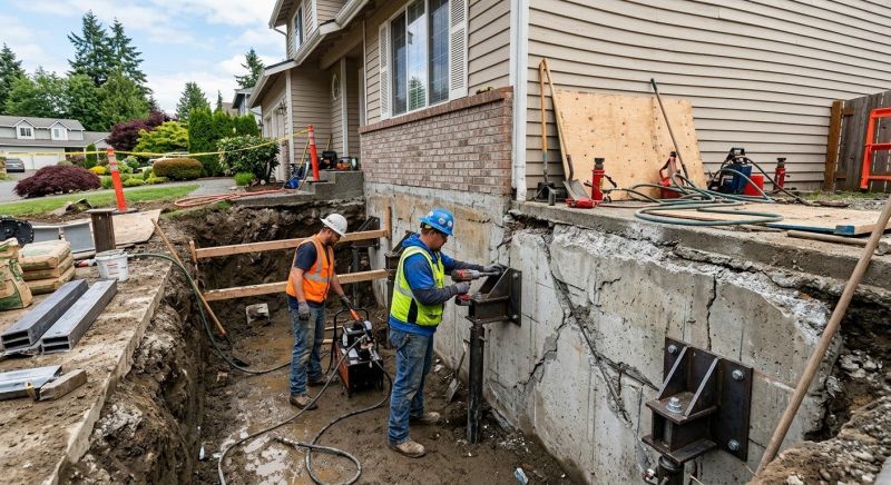 Structural Foundation Repair in San Mateo, CA