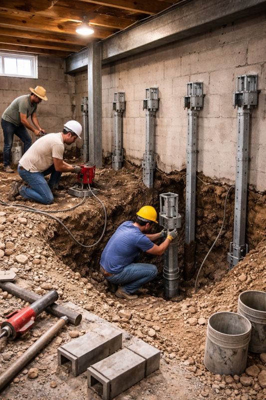Structural Underpinning in Redwood City, CA