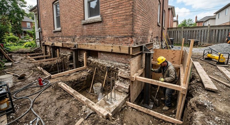 Structural Underpinning in Redwood City, CA
