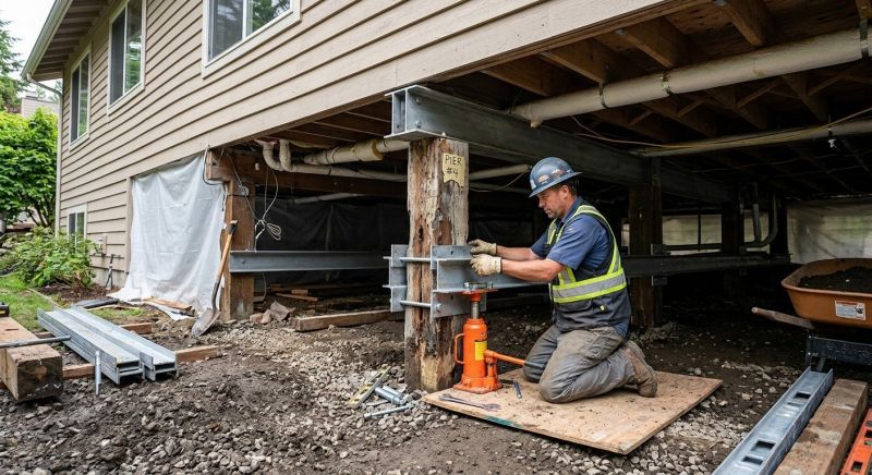 Structural Underpinning in Redwood City, CA